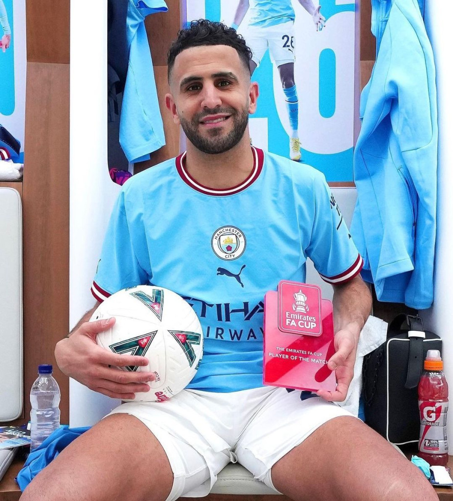 sheffield utd fa cup semi 2022 to 23 mahrez motm