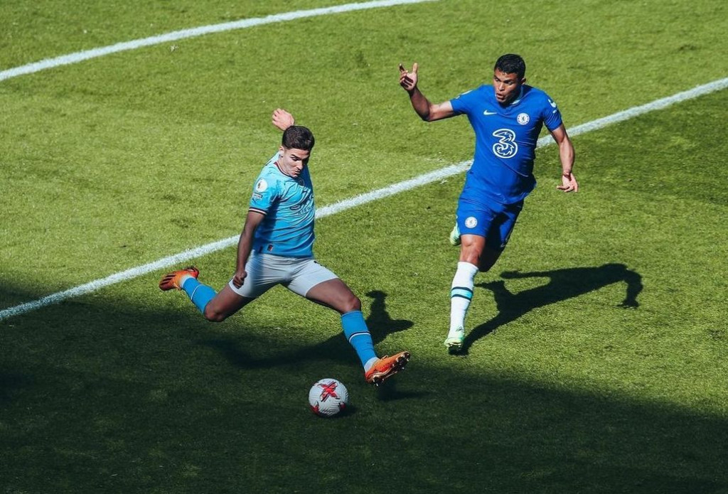 chelsea home 2022 to 23 alvarez goal