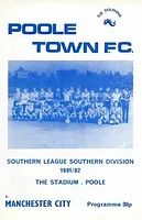 poole friendly 1981 to 82 prog