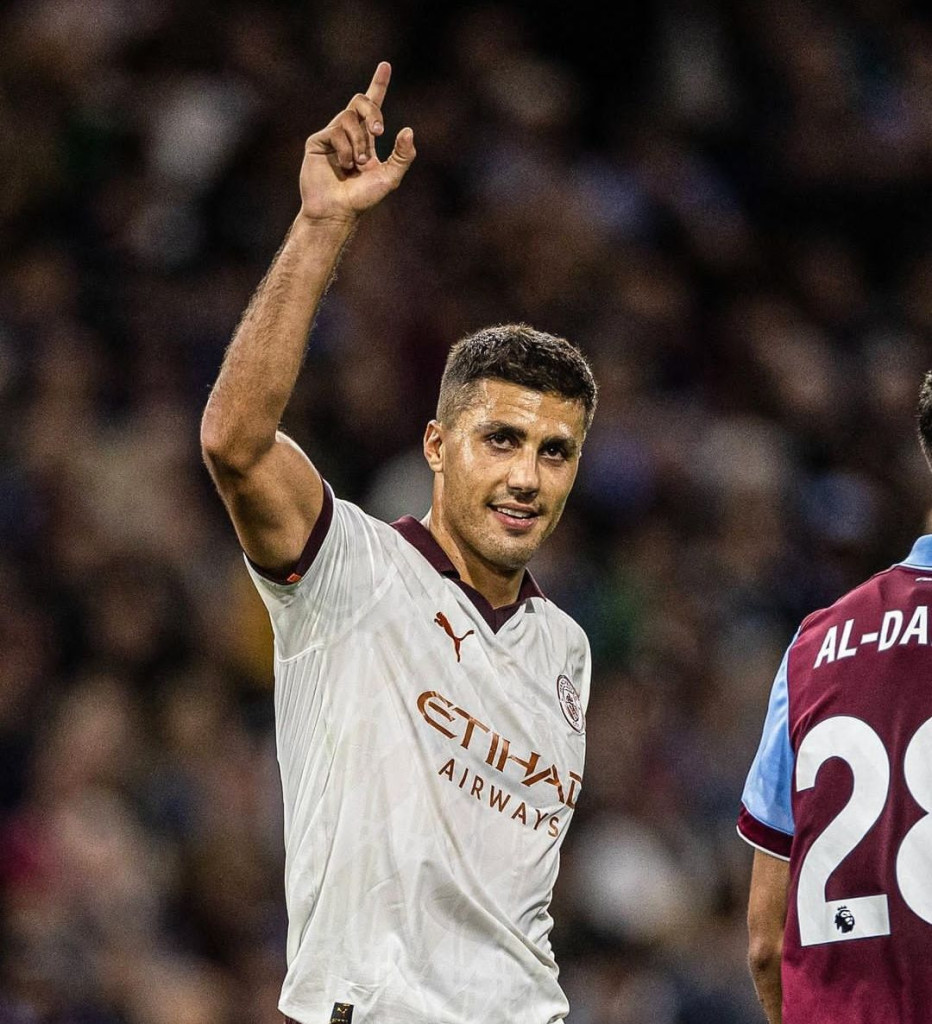 burnley away 2023 to 24 rodri goal