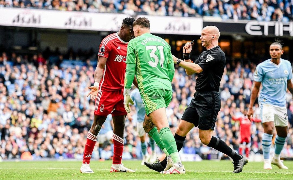 notts forest home 2023 to 24 ederson trouble