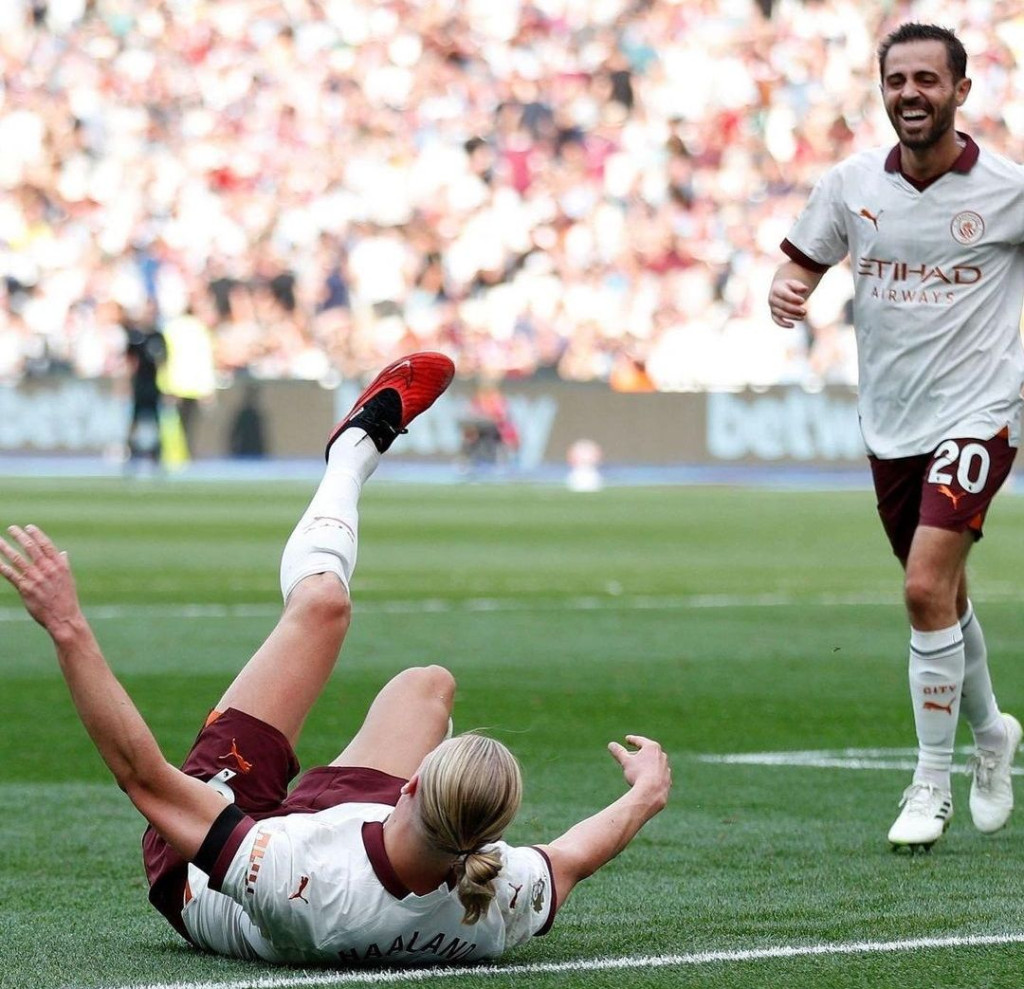 west ham away 2023 to 24 haaland goal