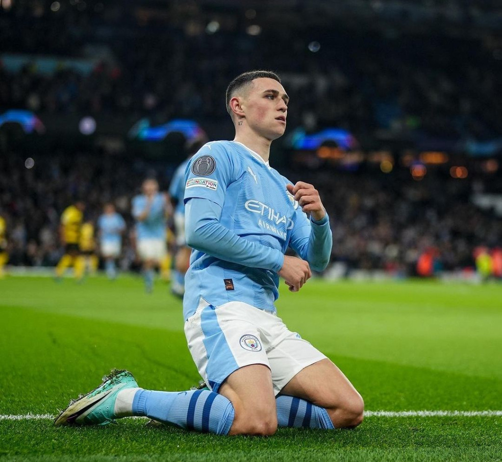 Young Boys home 2023 to 24 foden goal