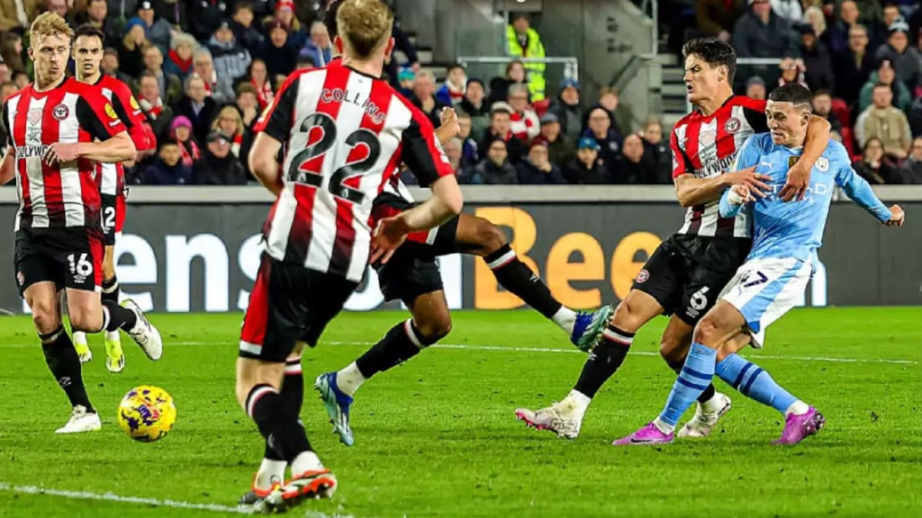 brentford away 2023 to 24 1st foden goal