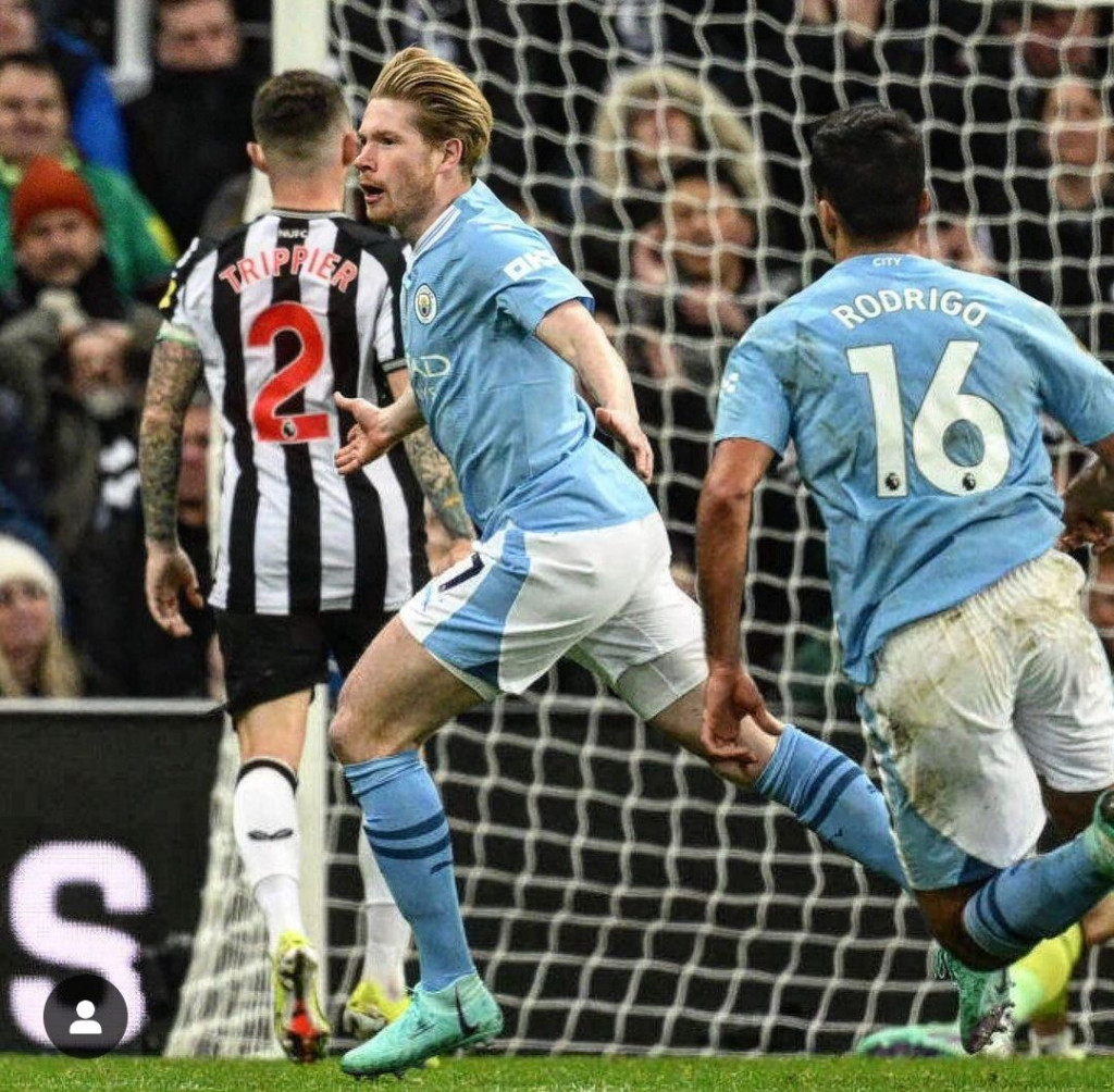 newcastle away 2023 to 24 kdb goal