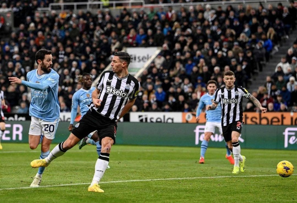 newcastle away 2023 to 24 silva goal