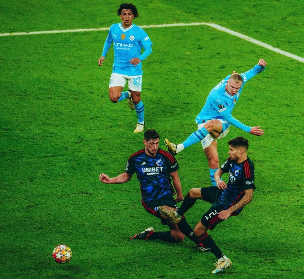 copenhagen home 2023 to 24 haaland goal