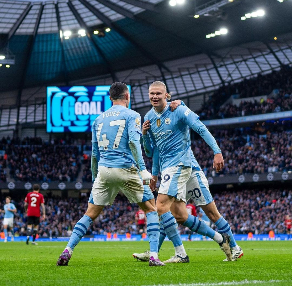 man utd home 2023 to 24 haaland