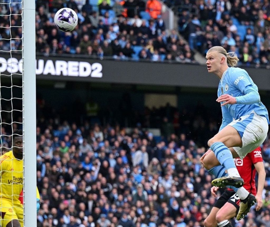 man utd home 2023 to 24 haaland miss